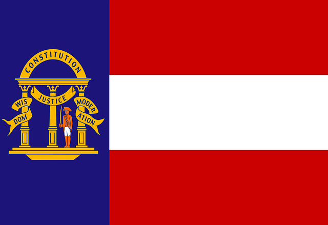 Flag of State of Georgia